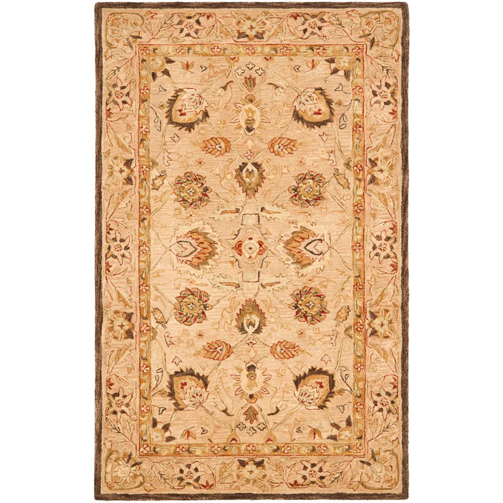 ANATOLIA, BEIGE / BEIGE, 6' X 9', Area Rug, AN512A-6. Picture 1