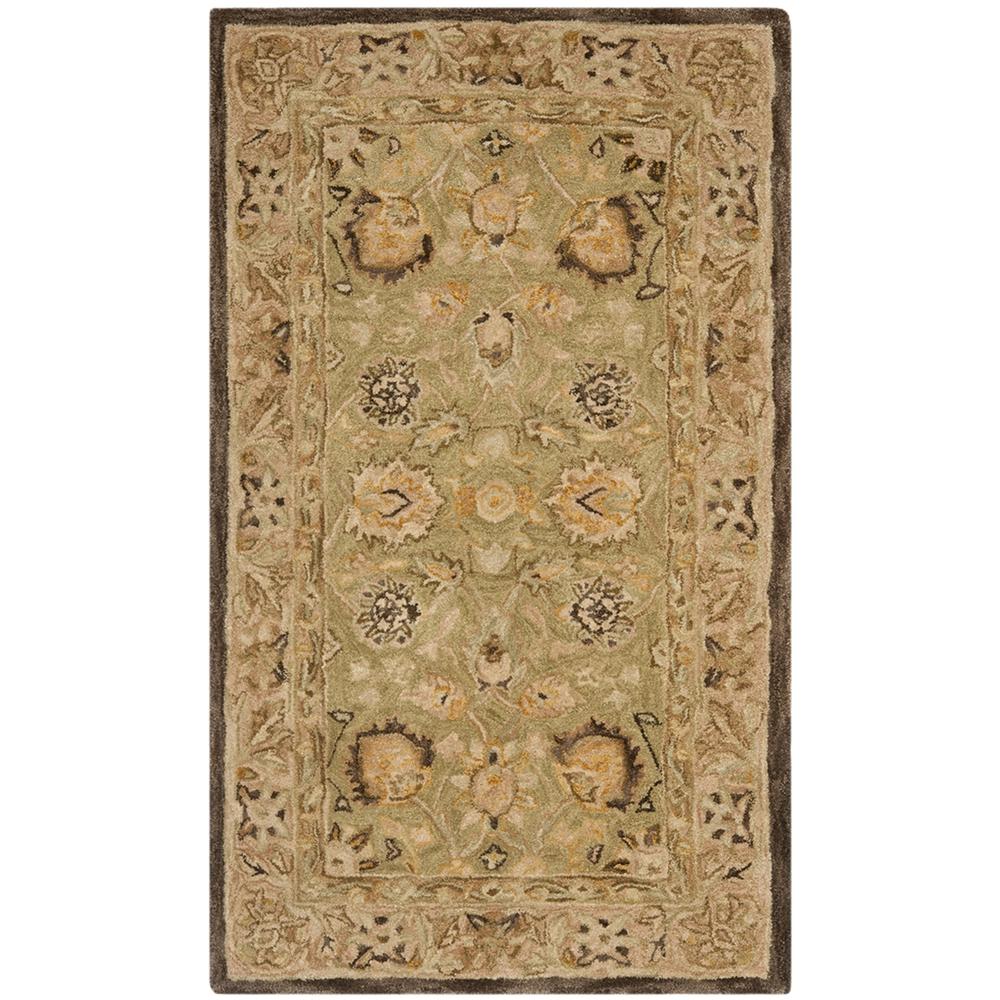 ANATOLIA, SAGE / BEIGE, 4' X 6', Area Rug. Picture 1