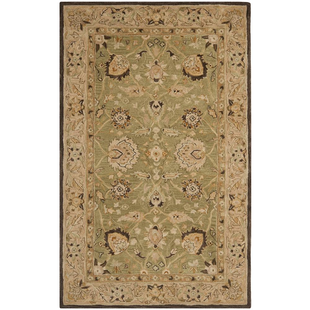 ANATOLIA, SAGE / BEIGE, 6' X 9', Area Rug. Picture 1