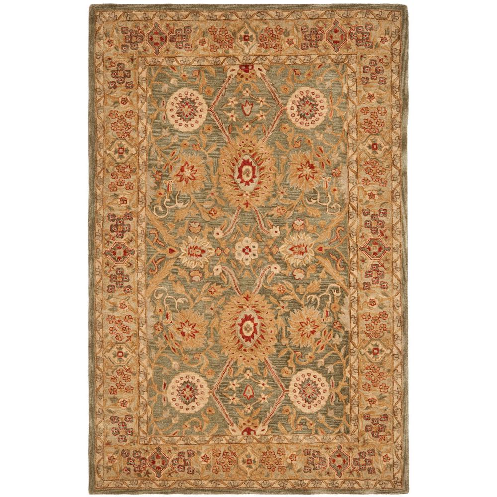 ANATOLIA, BROWN / IVORY, 6' X 9', Area Rug, AN516A-6. Picture 1
