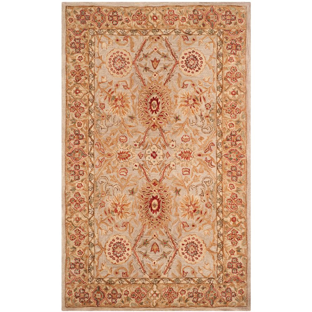 ANATOLIA, GREY BEIGE / SAGE, 6' X 9', Area Rug. Picture 1