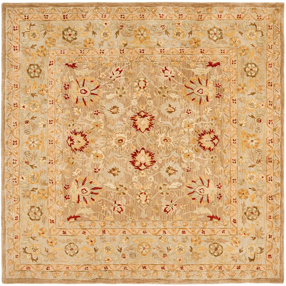 ANATOLIA, TAN / IVORY, 8' X 8' Square, Area Rug. Picture 1