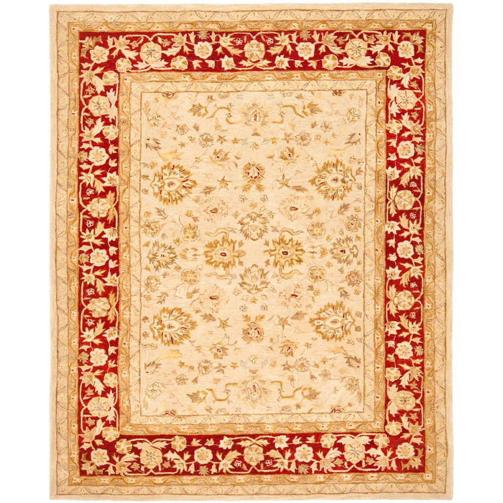 ANATOLIA, IVORY / RED, 8' X 10', Area Rug, AN522C-8. Picture 1