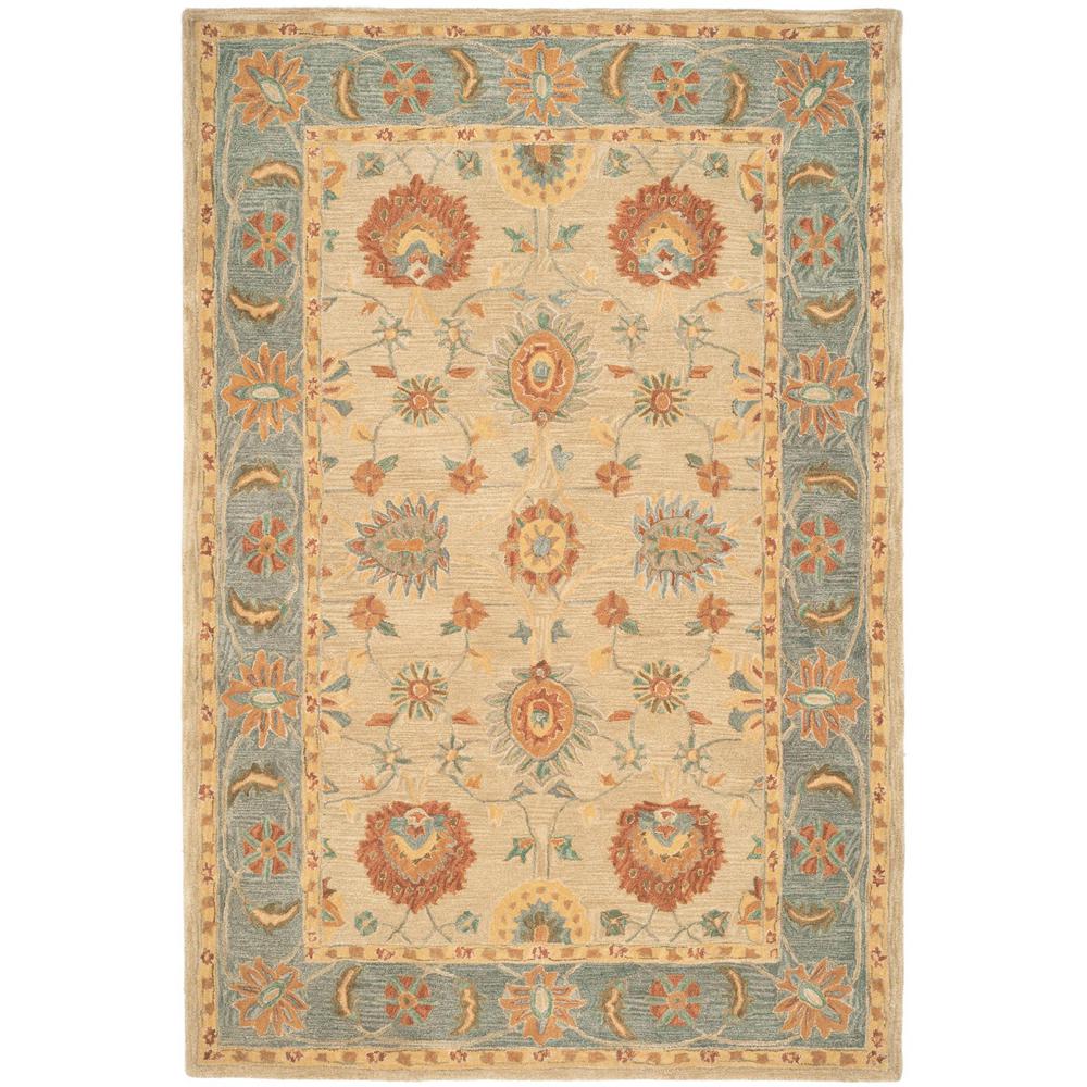 ANATOLIA, TAUPE / GREY, 4' X 6', Area Rug. Picture 1