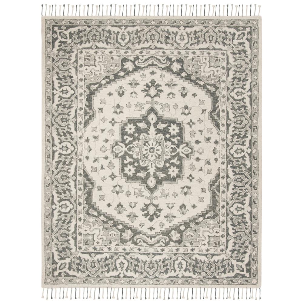 ASPEN, GREY / LIGHT GREY, 9' X 12', Area Rug. Picture 1