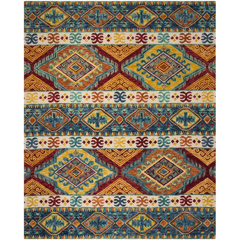 ASPEN, NAVY / IVORY, 9' X 12', Area Rug. Picture 1