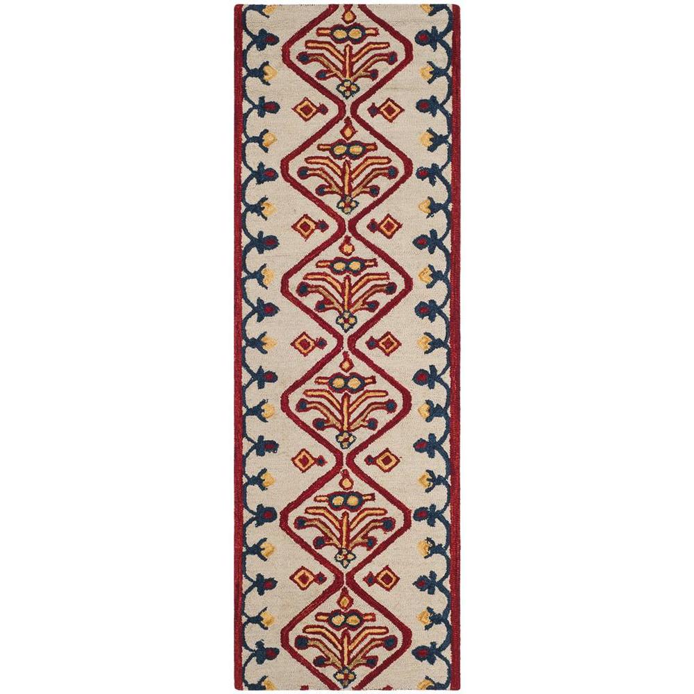 ASPEN, IVORY / MULTI, 2'-3" X 7', Area Rug, APN703A-27. Picture 1