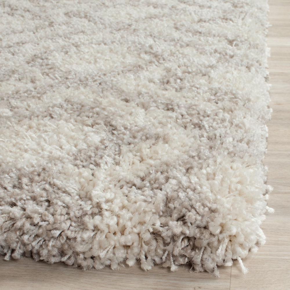 ARIZONA SHAG, IVORY / BEIGE, 4' X 6', Area Rug, ASG740A-4. Picture 1