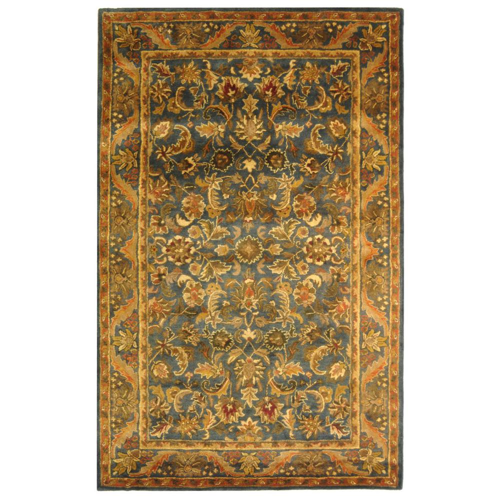ANTIQUITY, BLUE / GOLD, 6' X 9', Area Rug, AT52C-6. Picture 1