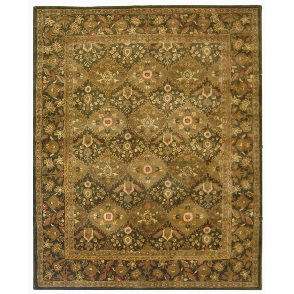 ANTIQUITY, OLIVE, 7'-6" X 9'-6", Area Rug. Picture 1