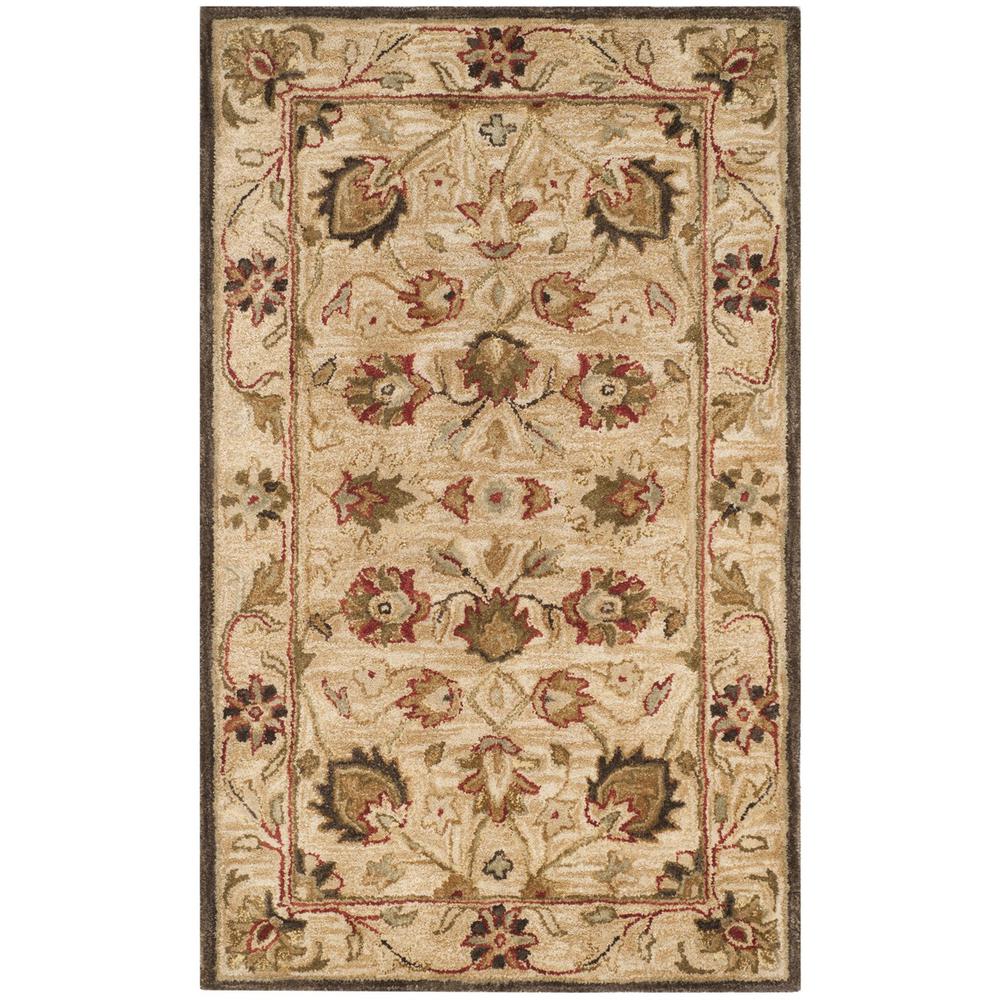 ANTIQUITY, BEIGE / BEIGE, 4' X 6', Area Rug. Picture 1