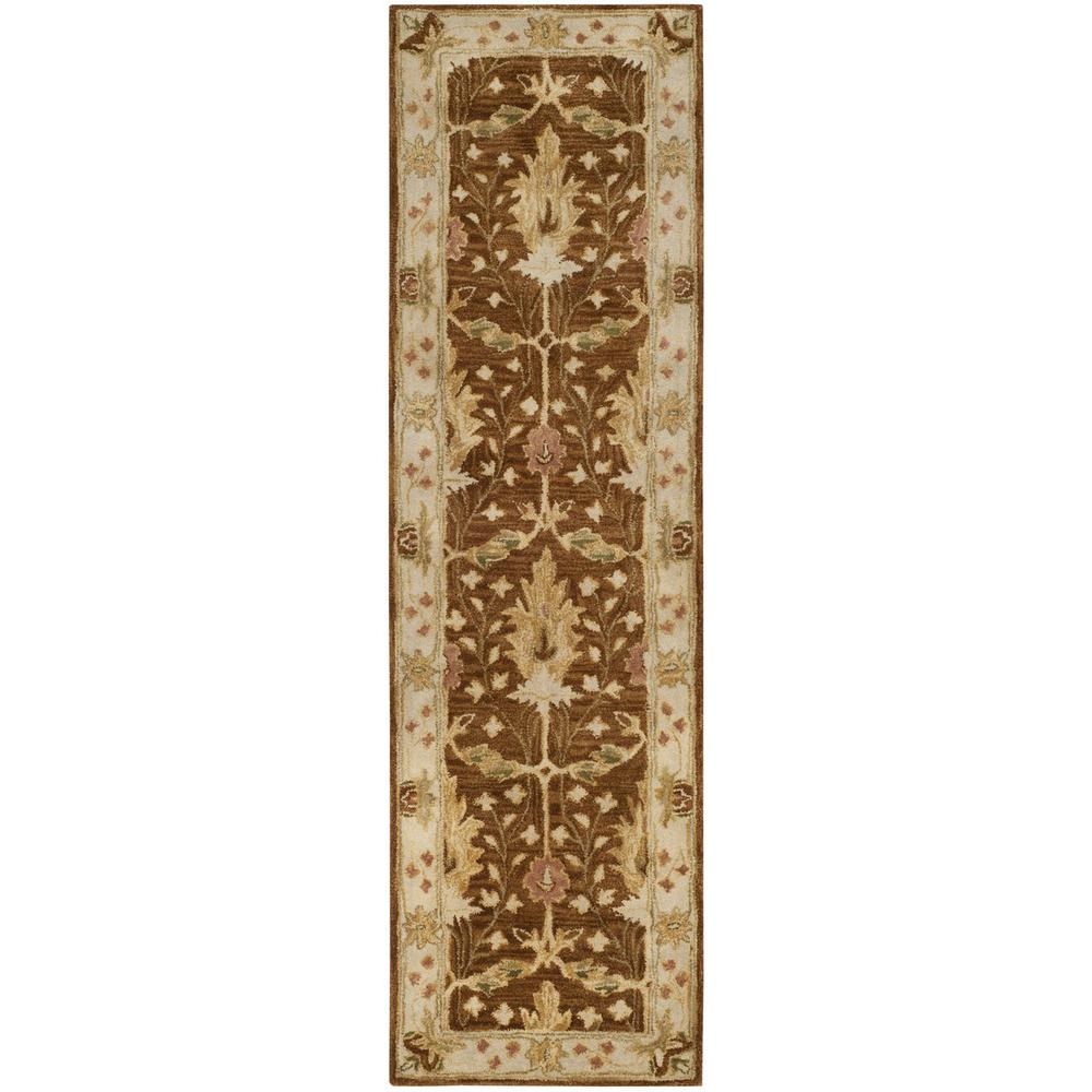 ANTIQUITY, BROWN / BEIGE, 2'-3" X 8', Area Rug, AT840B-28. Picture 1