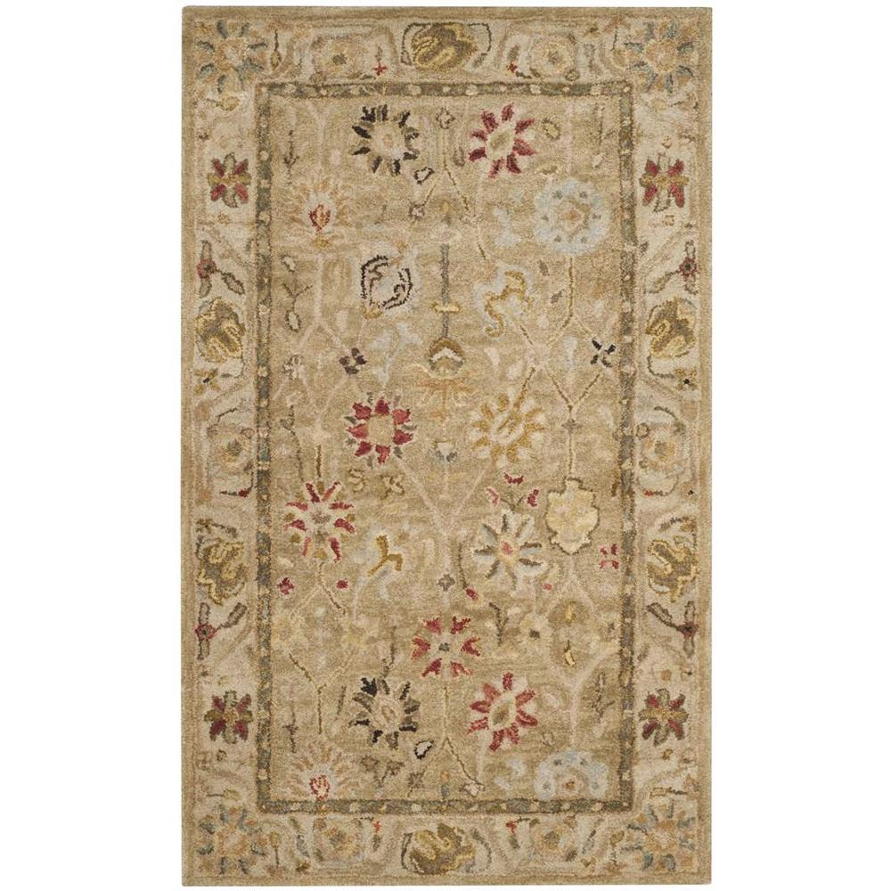 ANTIQUITY, TAUPE / BEIGE, 4' X 6', Area Rug. Picture 1