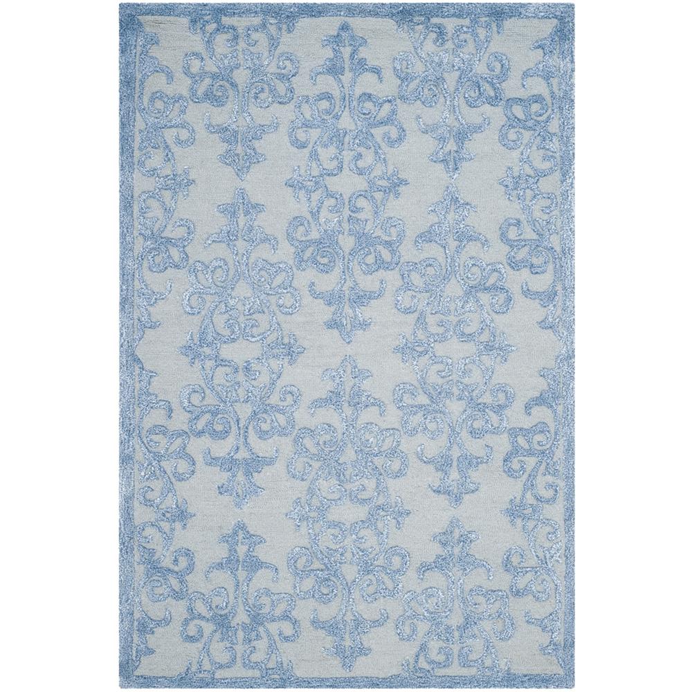 BELLA, BLUE, 3' X 5', Area Rug, BEL127A-3. Picture 1