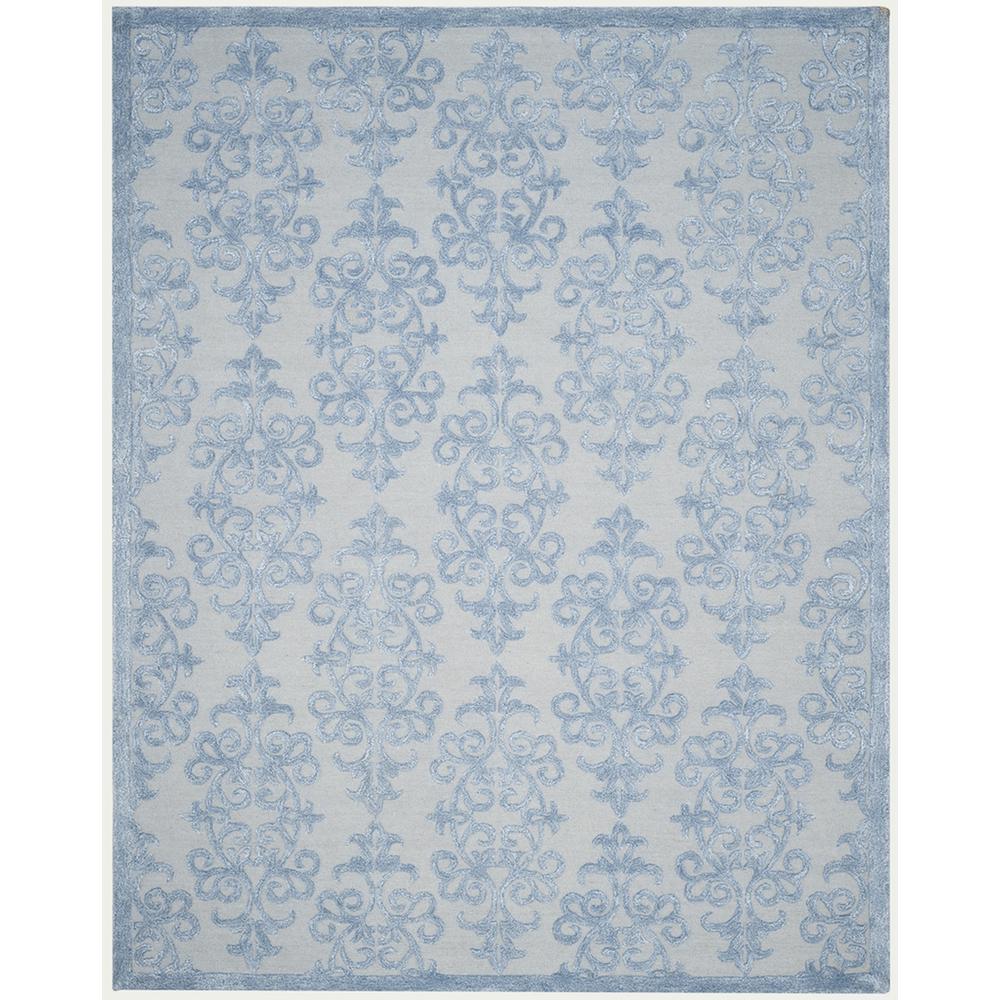 BELLA, BLUE, 9' X 12', Area Rug. Picture 1
