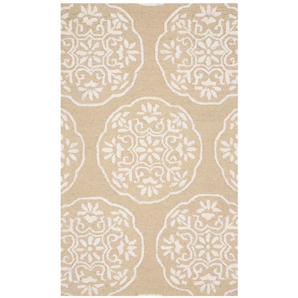 BELLA, BEIGE / IVORY, 4' X 6', Area Rug, BEL711A-4. Picture 1