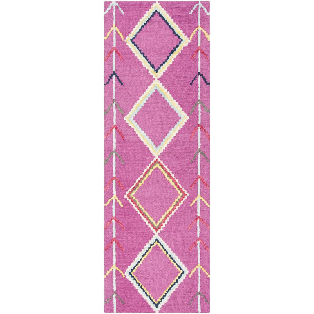 Bellagio, FUCHSIA / MULTI, 2'-3" X 7', Area Rug. Picture 1