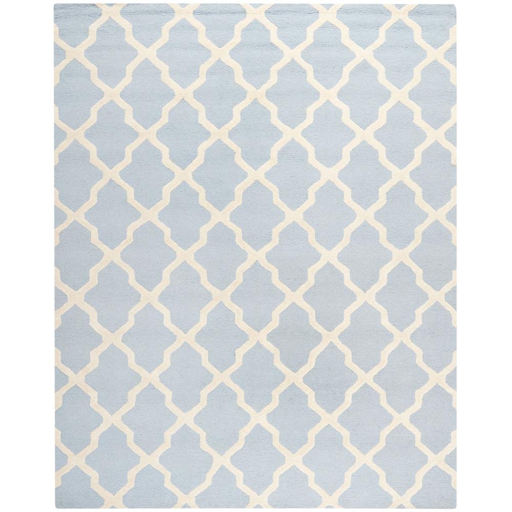 CAMBRIDGE, LIGHT BLUE / IVORY, 11' X 15', Area Rug, CAM121A-1115. Picture 1