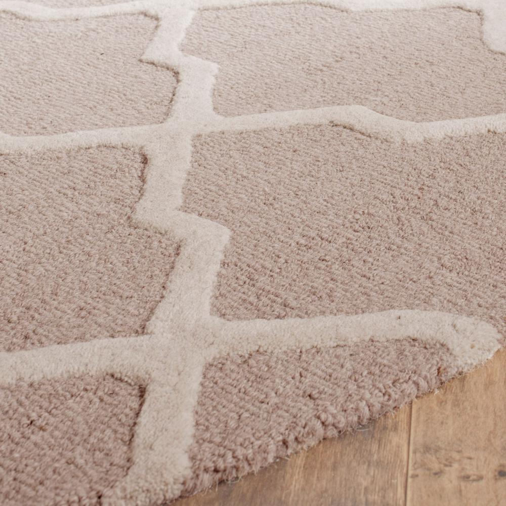 CAMBRIDGE, BEIGE / IVORY, 8' X 8' Round, Area Rug, CAM121J-8R. Picture 1