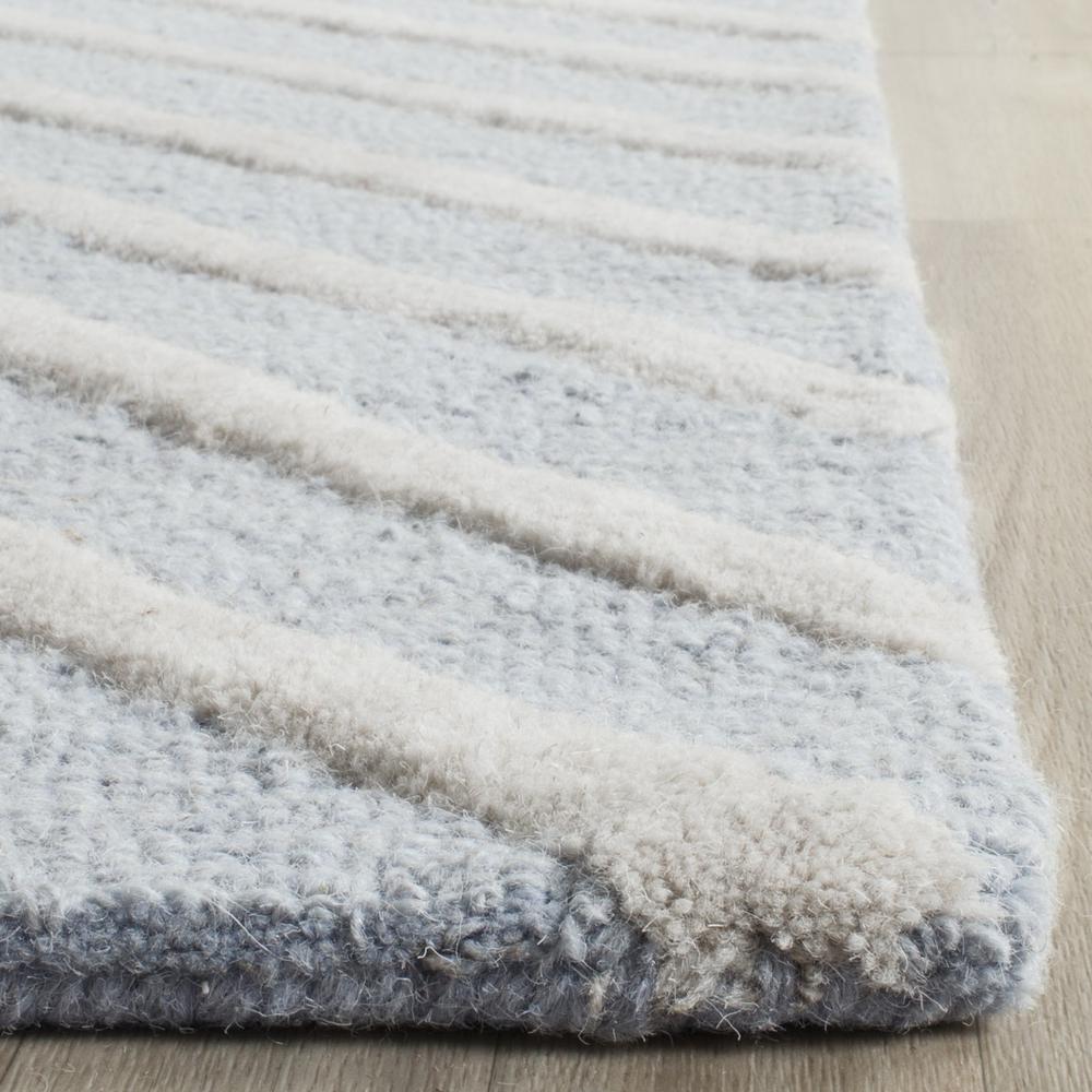 CAMBRIDGE, LIGHT BLUE / IVORY, 6' X 9', Area Rug, CAM129A-6. Picture 1
