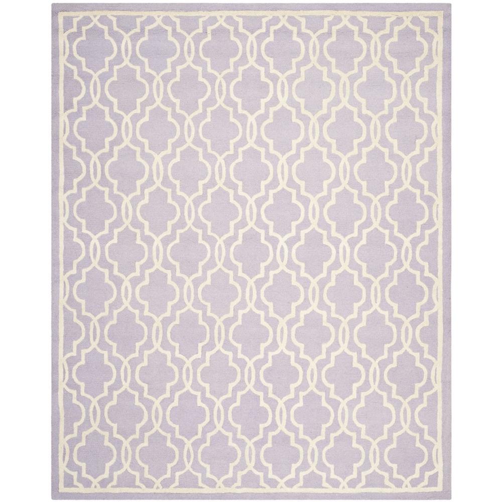 CAMBRIDGE, LAVANDER / IVORY, 9' X 12', Area Rug, CAM131C-9. Picture 1