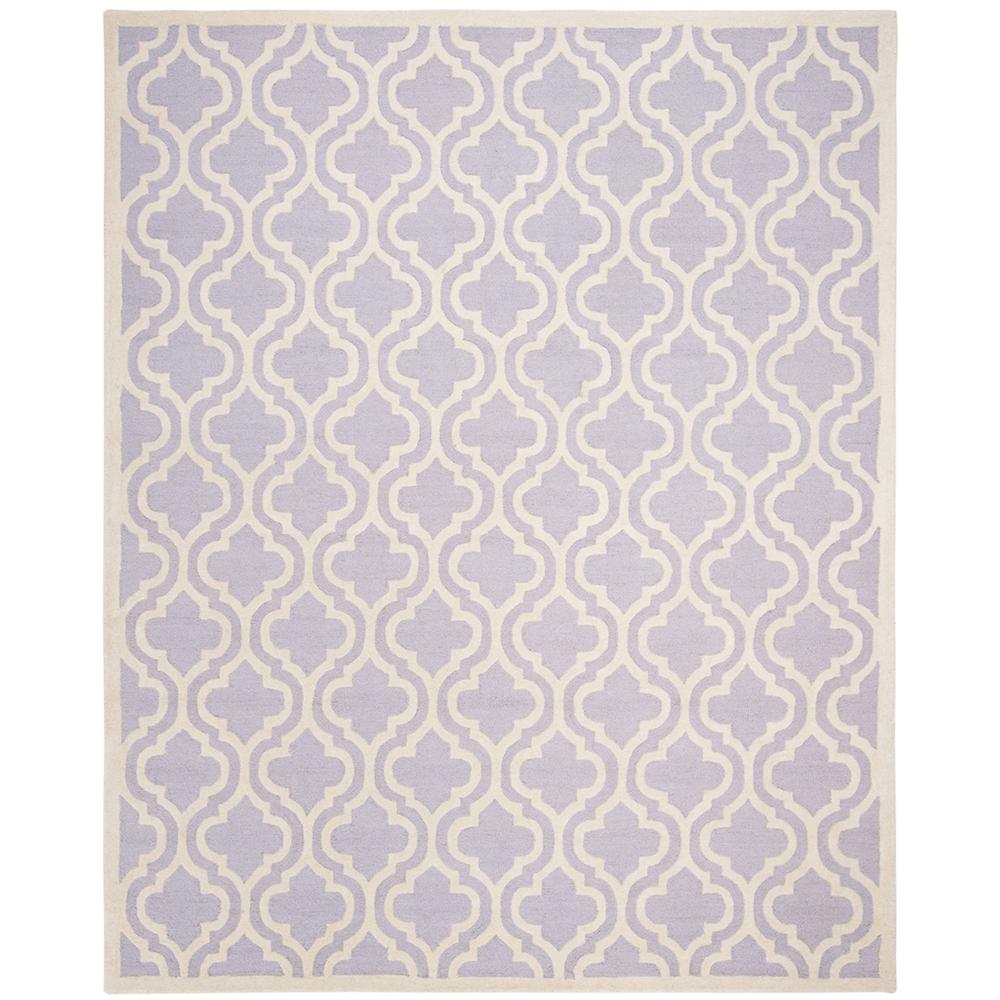 CAMBRIDGE, LAVANDER / IVORY, 9' X 12', Area Rug, CAM132C-9. Picture 1