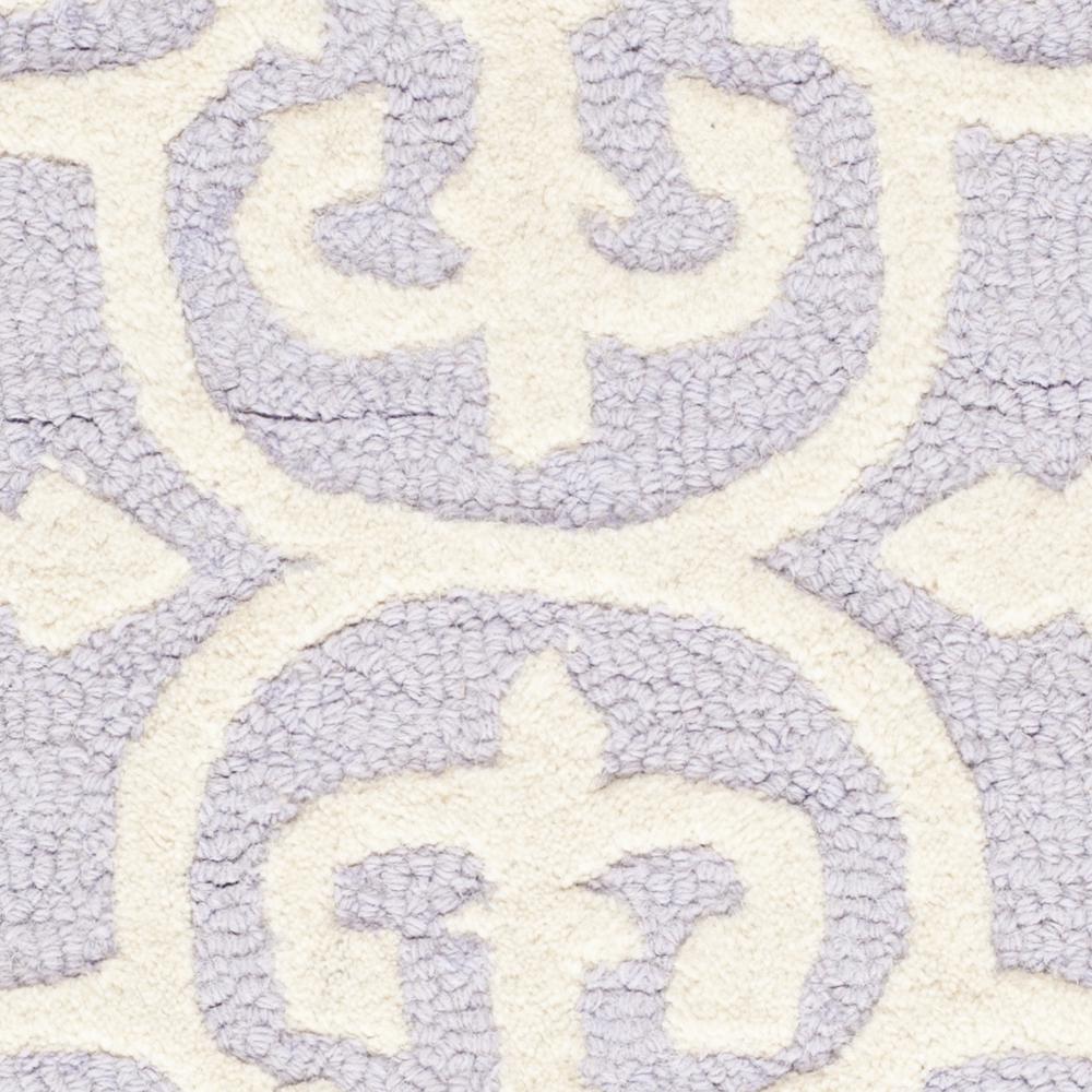 CAMBRIDGE, LAVANDER / IVORY, 2'-6" X 4', Area Rug, CAM133C-24. Picture 2