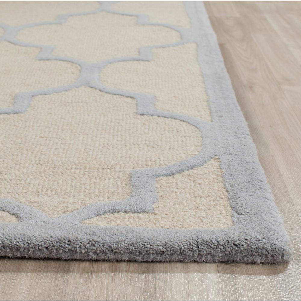 CAMBRIDGE, IVORY / LIGHT BLUE, 4' X 6', Area Rug, CAM134F-4. Picture 1