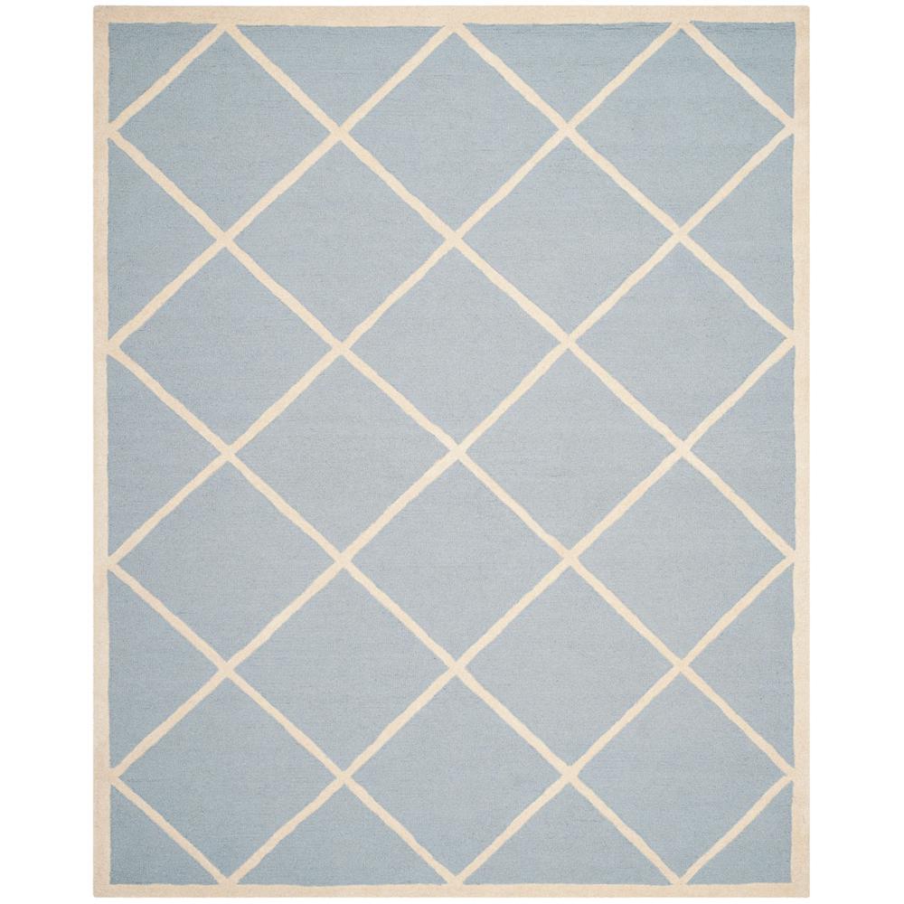 CAMBRIDGE, LIGHT BLUE / IVORY, 9' X 12', Area Rug, CAM136A-9. Picture 1