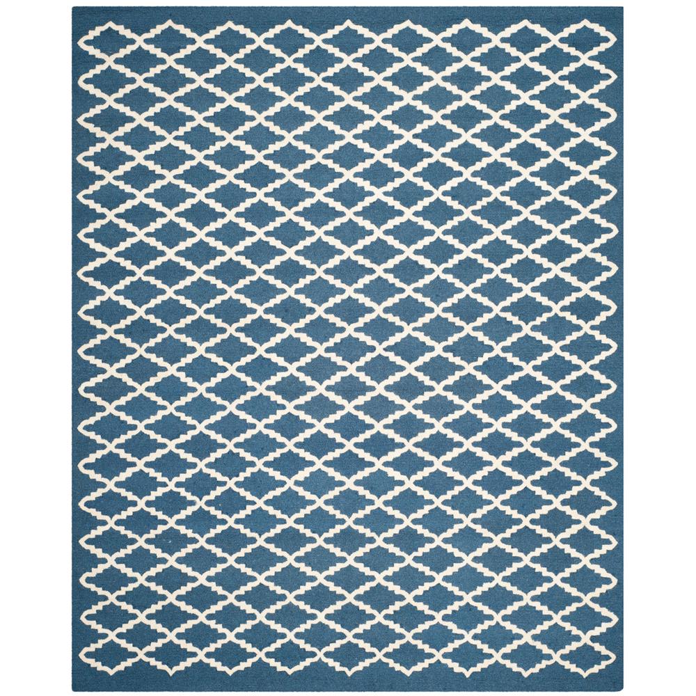 CAMBRIDGE, NAVY / IVORY, 9' X 12', Area Rug, CAM137G-9. Picture 1