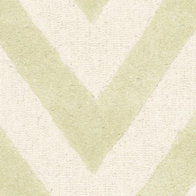 CAMBRIDGE, LIGHT GREEN / IVORY, 2'-6" X 8', Area Rug, CAM139B-28. Picture 2