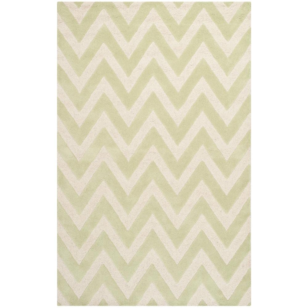 CAMBRIDGE, LIGHT GREEN / IVORY, 8' X 10', Area Rug, CAM139B-8. Picture 1