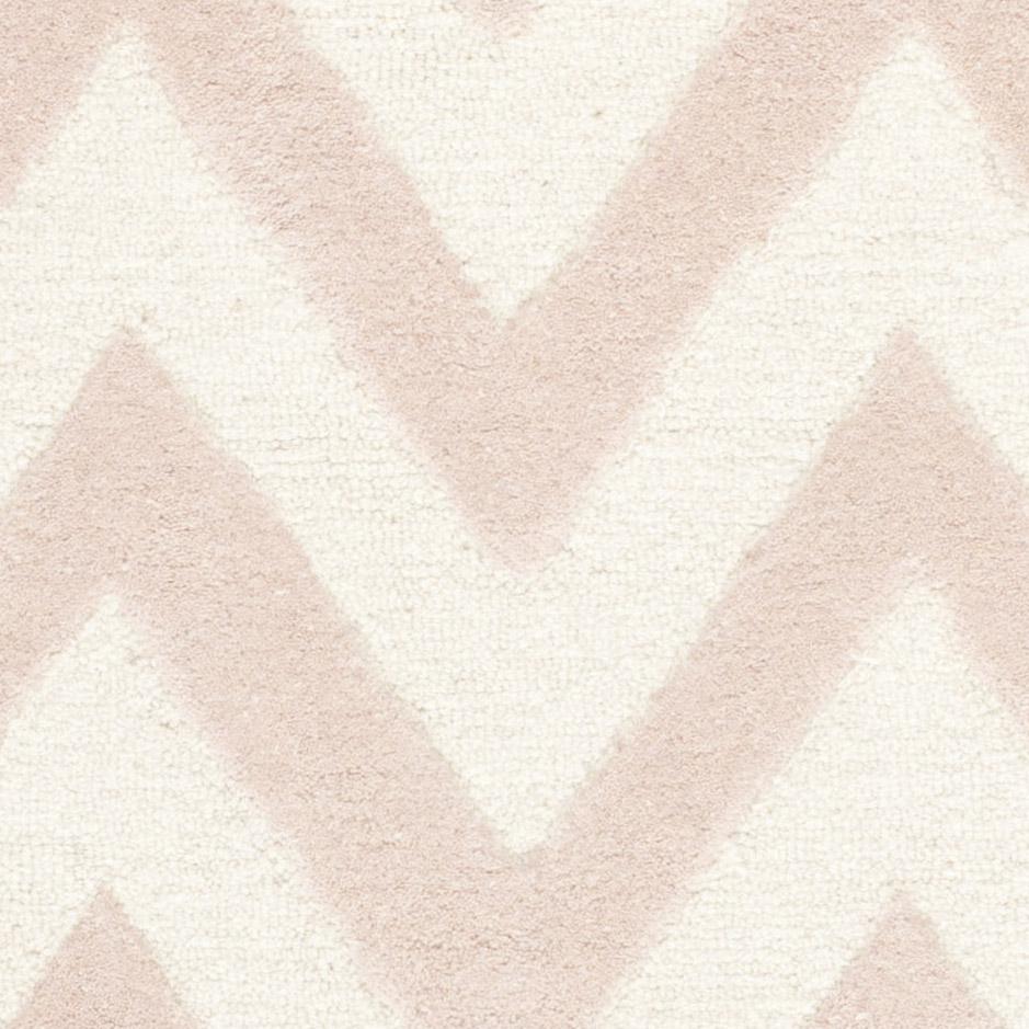 CAMBRIDGE, LIGHT PINK / IVORY, 6' X 6' Square, Area Rug, CAM139M-6SQ. Picture 2