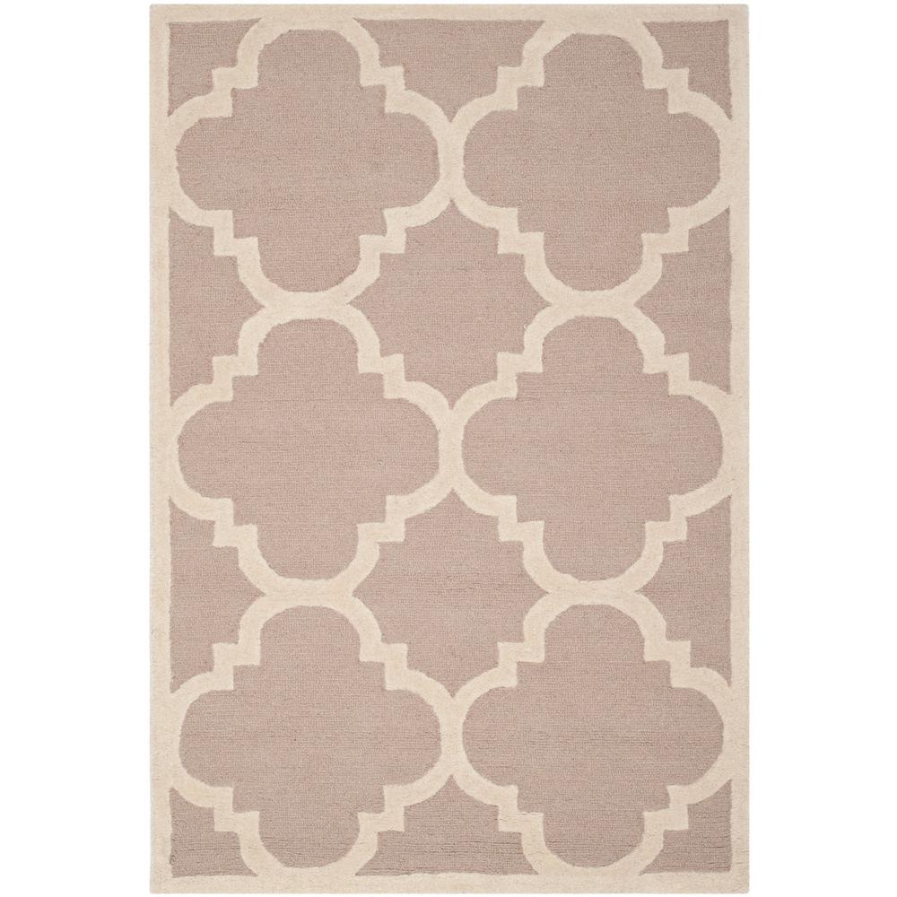CAMBRIDGE, BEIGE / IVORY, 4' X 6', Area Rug, CAM140J-4. Picture 1
