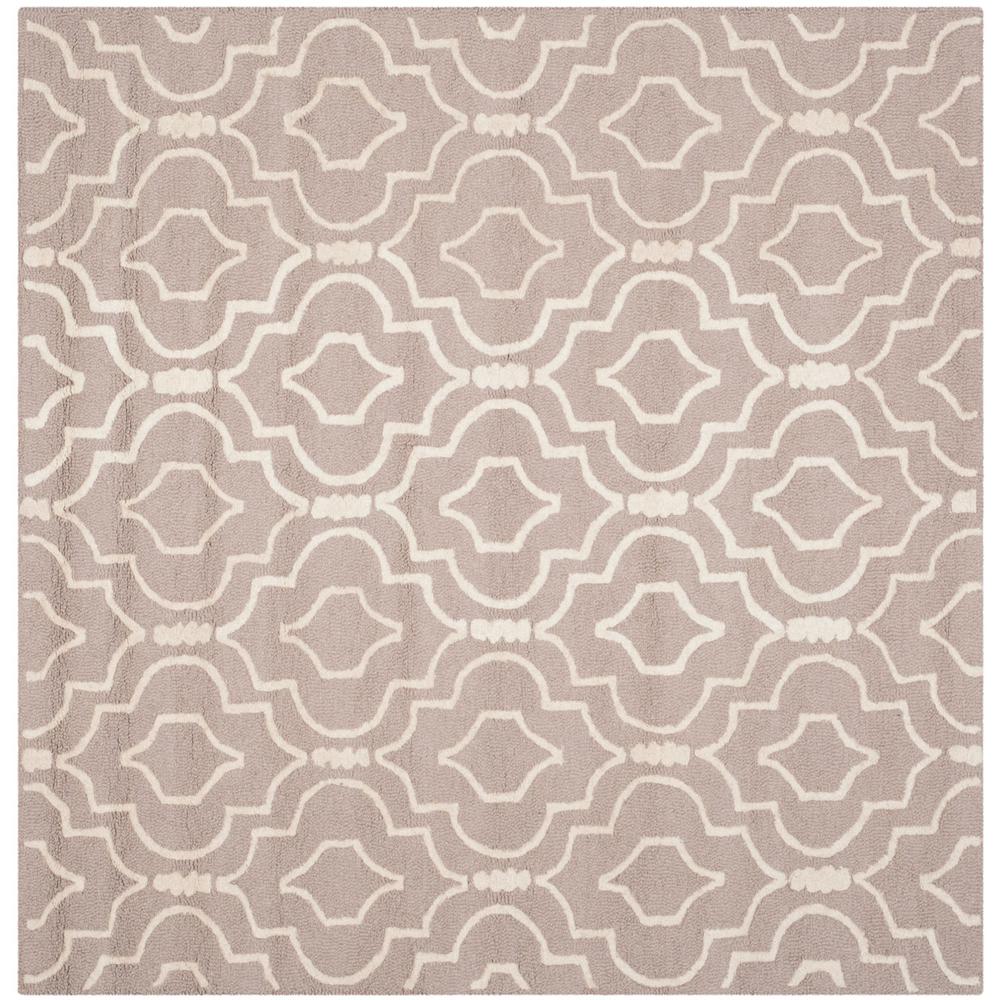 CAMBRIDGE, BEIGE / IVORY, 8' X 8' Square, Area Rug, CAM141J-8SQ. Picture 1