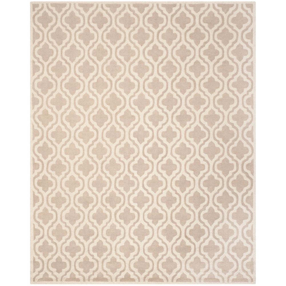 CAMBRIDGE, MOCHA / IVORY, 9' X 12', Area Rug. Picture 1