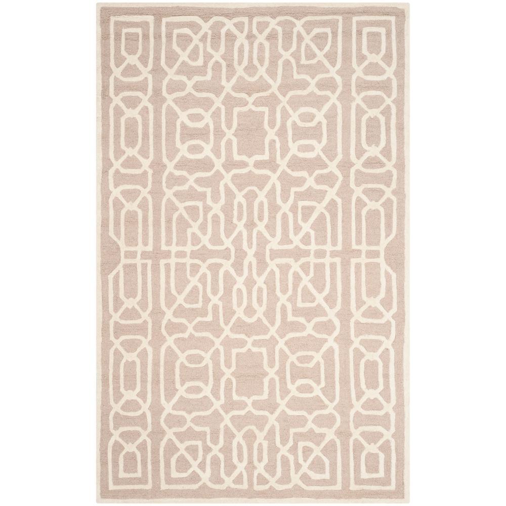 CAMBRIDGE, BEIGE / IVORY, 6' X 9', Area Rug, CAM570J-6. Picture 1