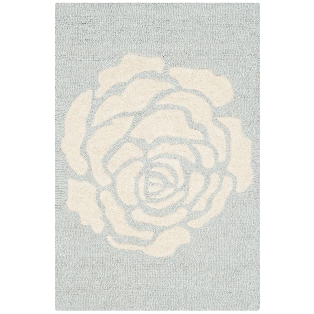 CAMBRIDGE, GREY / IVORY, 3' X 5', Area Rug, CAM782G-3. Picture 1