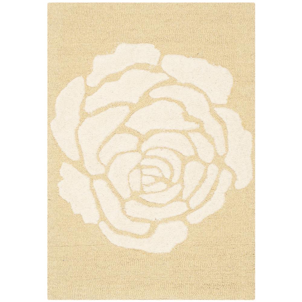 CAMBRIDGE, LIGHT GOLD / IVORY, 3' X 5', Area Rug, CAM782Q-3. Picture 1
