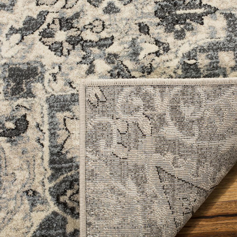CARMEL, IVORY / GREY, 3' X 5', Area Rug. Picture 1