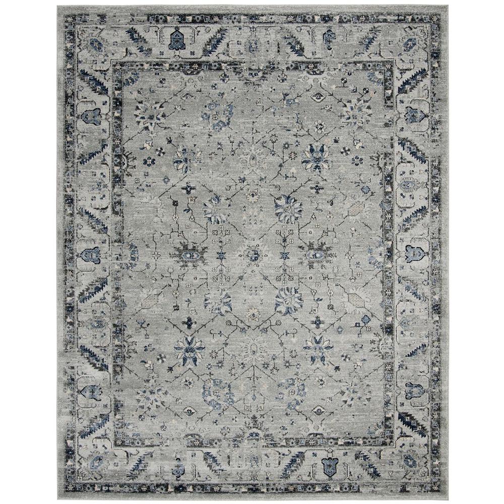 CHARLESTON, GREY / DARK GREY, 9' X 12', Area Rug, CHL413F-9. Picture 1