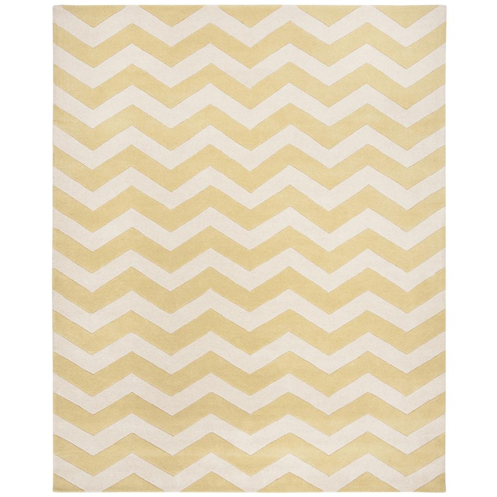 CHATHAM, LIGHT GOLD / IVORY, 8'-9" X 12', Area Rug, CHT715L-9. Picture 1
