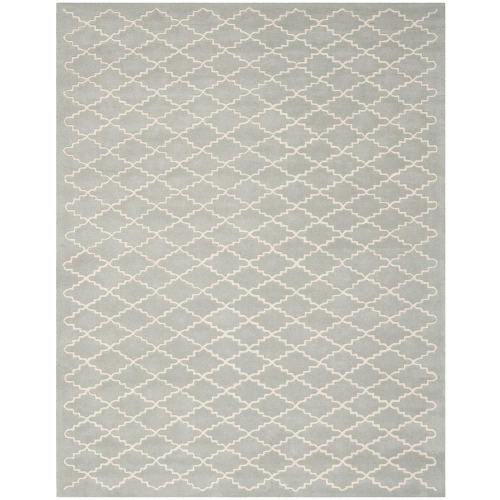 CHATHAM, LIGHT BLUE / IVORY, 9' X 12', Area Rug. Picture 1