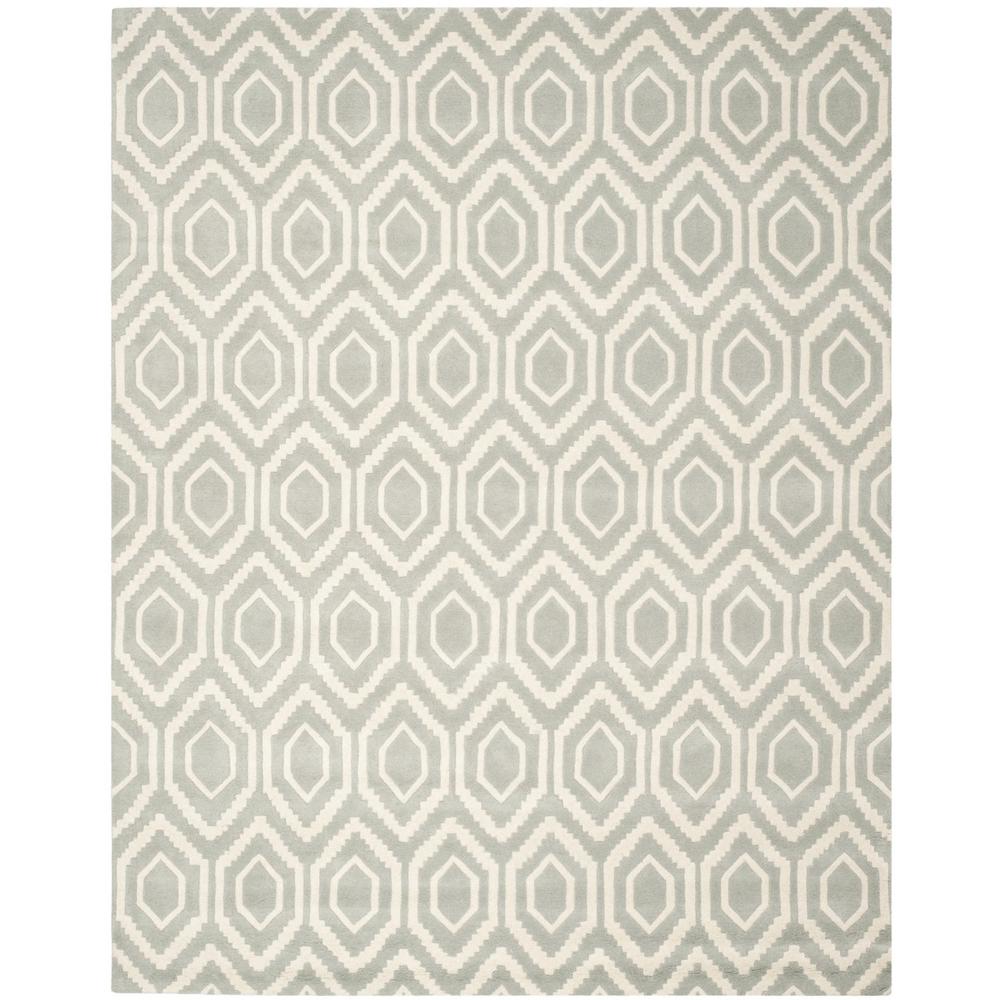 CHATHAM, GREY / IVORY, 11' X 15', Area Rug, CHT731E-1115. Picture 1