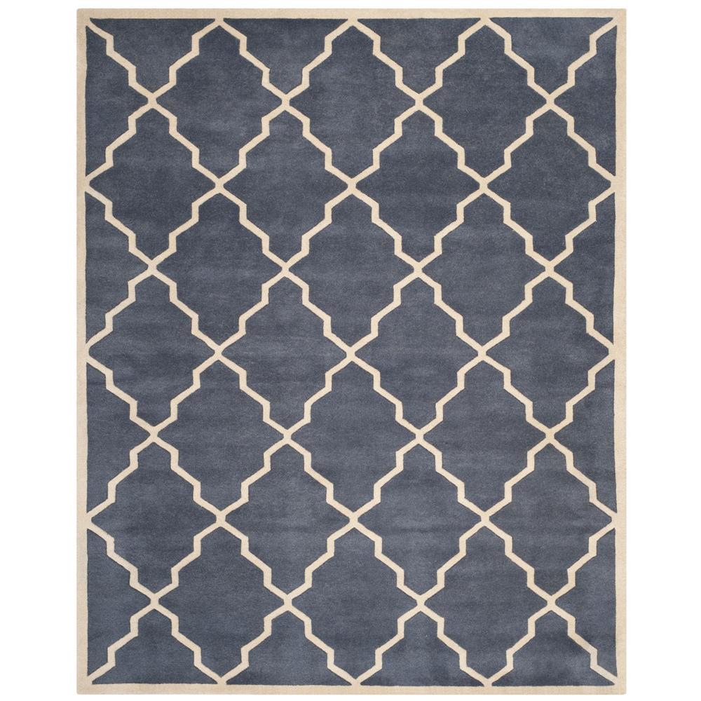 CHATHAM, GREY, 8'-9" X 12', Area Rug. Picture 1