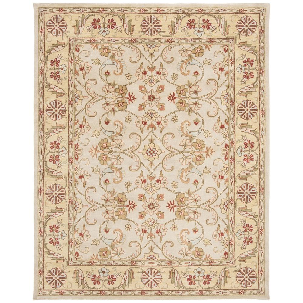 CLASSIC, GREY / LIGHT GOLD, 11' X 15', Area Rug. Picture 1