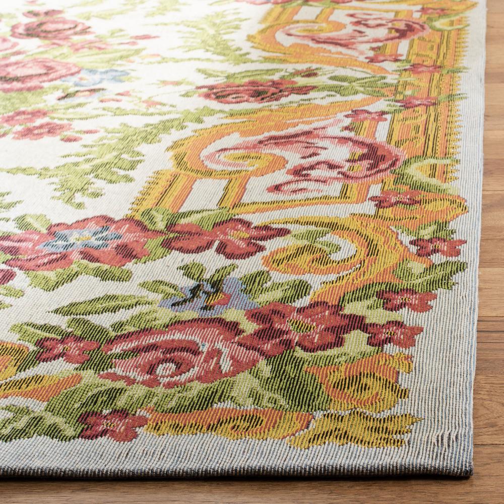 CLV-CLASSIC VINTAGE, IVORY / ROSE, 4' X 6', Area Rug. Picture 1