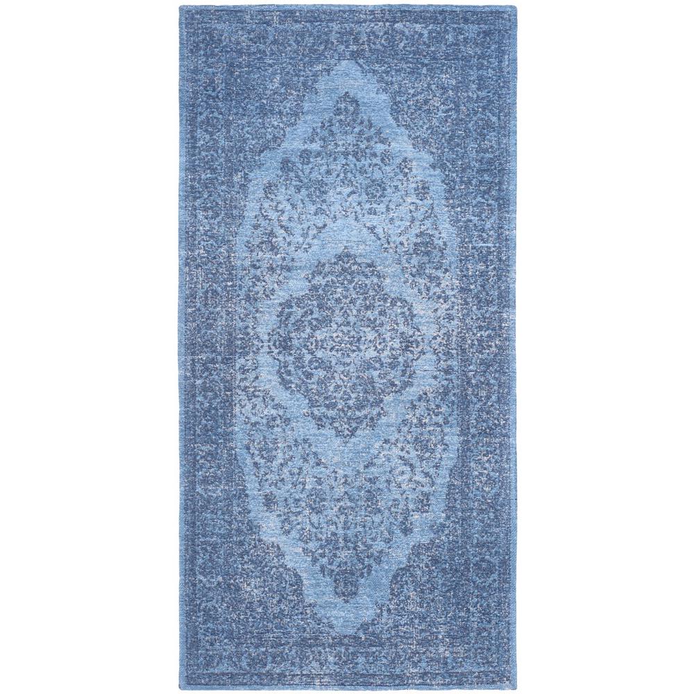 CLV-CLASSIC VINTAGE, BLUE, 3' X 5', Area Rug. Picture 1