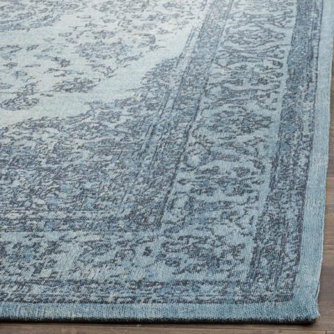CLV-CLASSIC VINTAGE, BLUE, 9' X 12', Area Rug. Picture 2