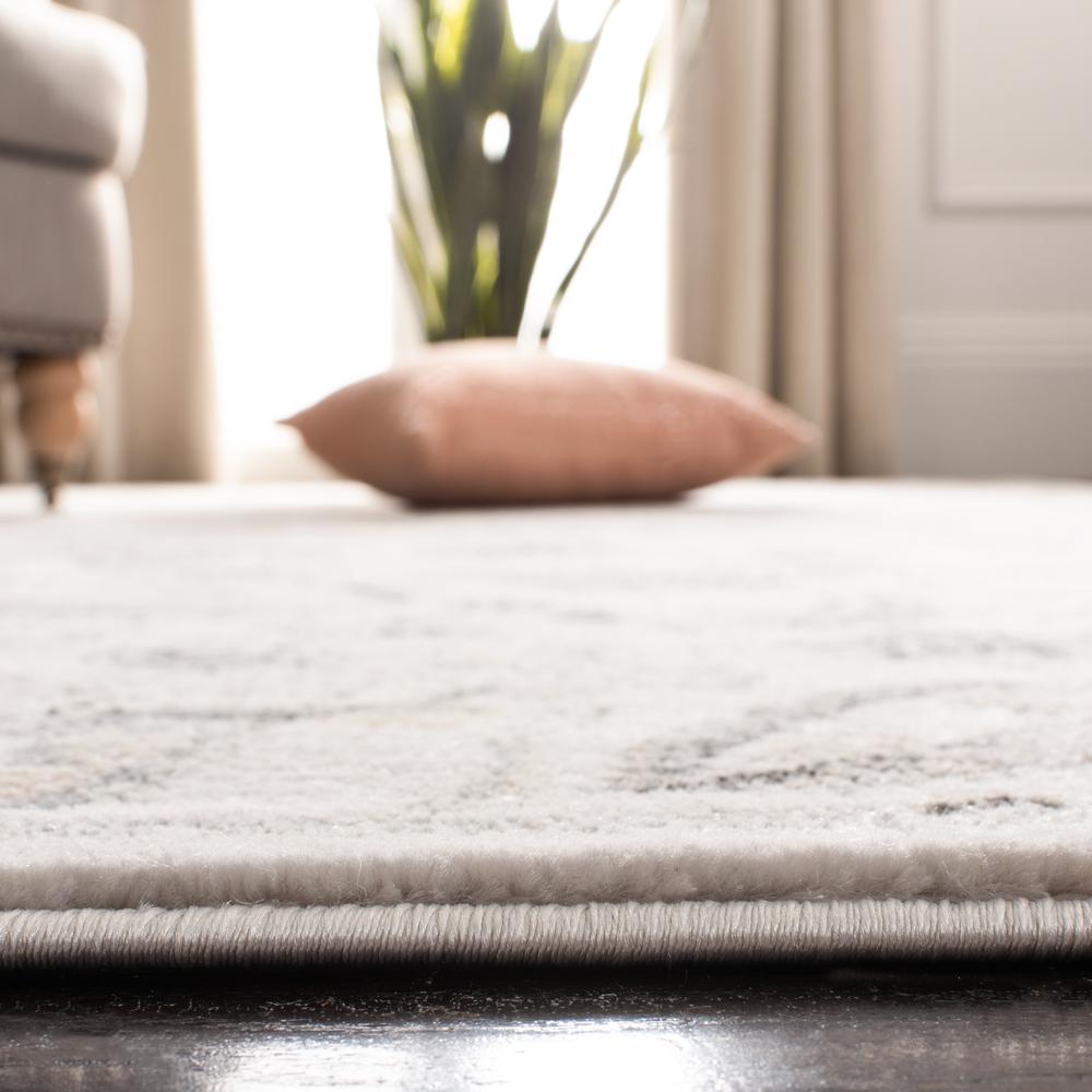 CARNEGIE, SILVER / GREY, 6'-7" X 9'-2", Area Rug, CNG622S-6. Picture 2